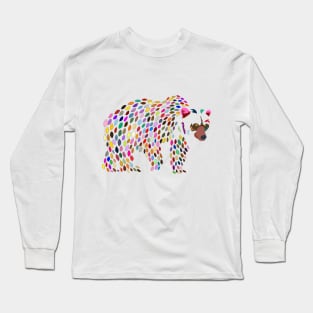 colorful bear Long Sleeve T-Shirt